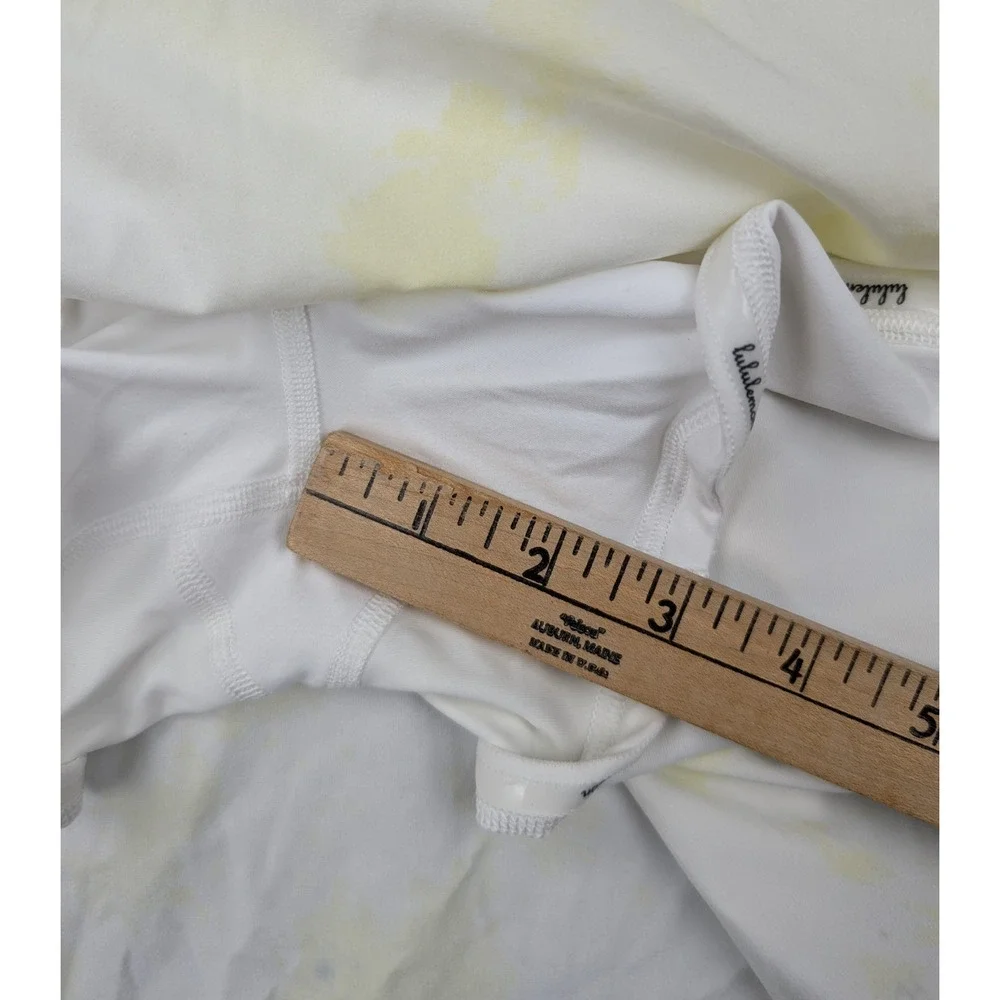 Lululemon Pace Rival Skirt Womens 8 Tall Electric Lemon Skort Athleisure Tennis
